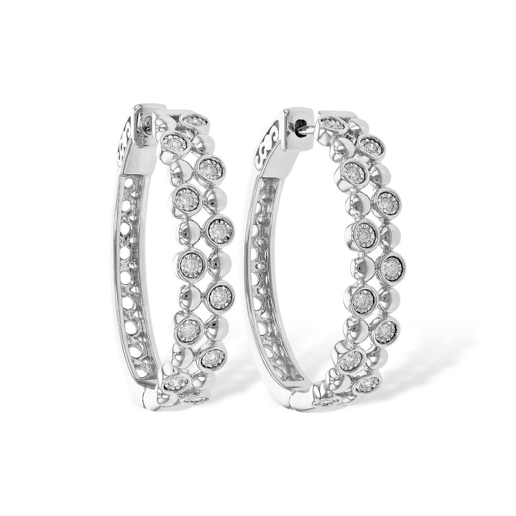 14KT Gold Diamond Earrings