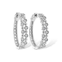 14KT Gold Diamond Earrings