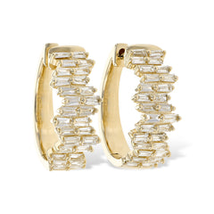 14KT Gold Diamond Earrings