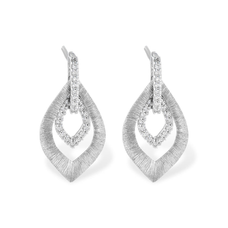 14KT Gold Diamond Earrings