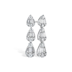 14KT Gold Diamond Earrings
