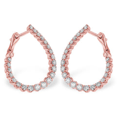 14KT Gold Diamond Earrings