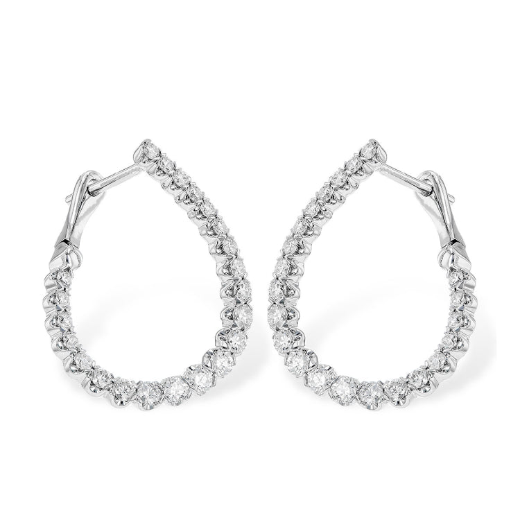 14KT Gold Diamond Earrings