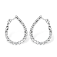 14KT Gold Diamond Earrings