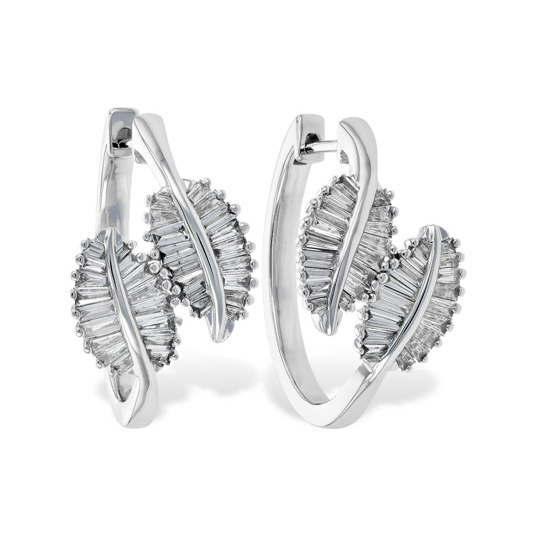 14KT Gold Diamond Earrings