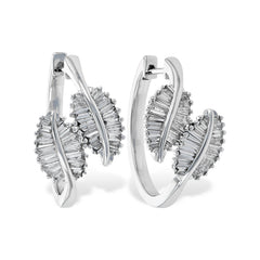 14KT Gold Diamond Earrings