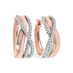 14KT Gold Diamond Earrings