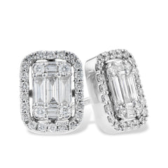 14KT Gold Diamond Earrings
