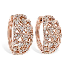 14KT Gold Diamond Earrings