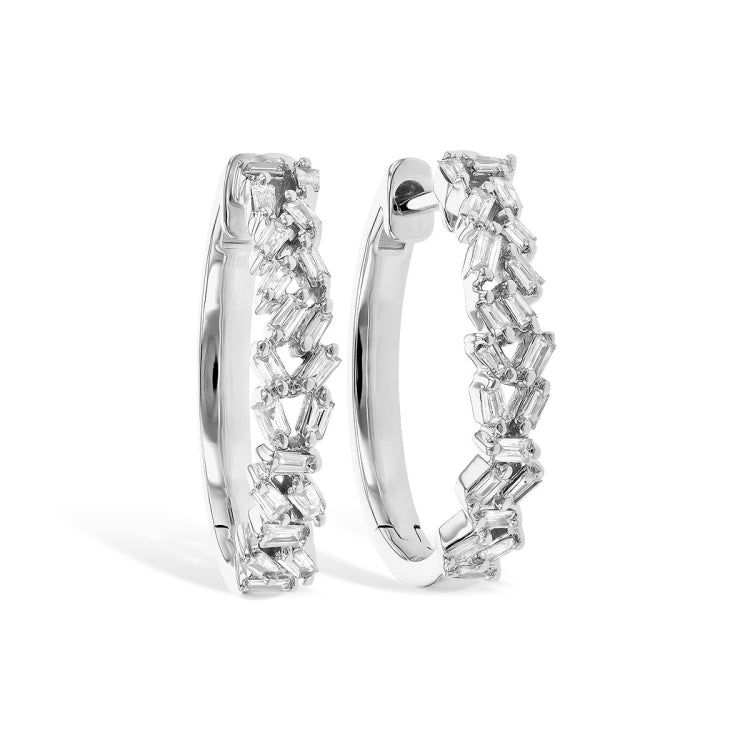 14KT Gold Diamond Earrings