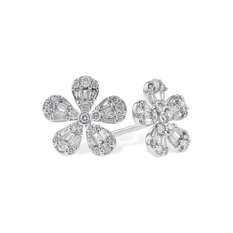 14KT Gold Diamond Earrings