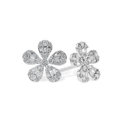 14KT Gold Diamond Earrings