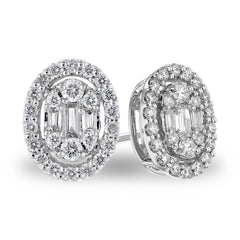 14KT Gold Diamond Earrings