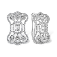 14KT Gold Diamond Earrings