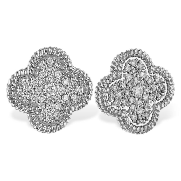 14KT Gold Diamond Earrings