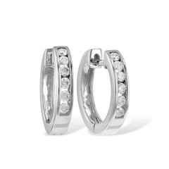 14KT Gold Diamond Earrings