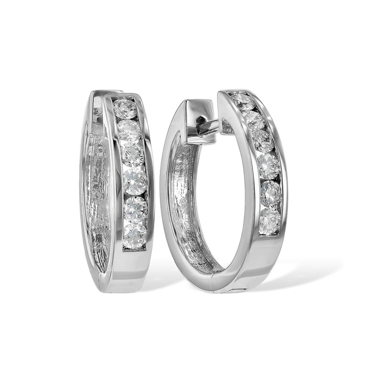 14KT Gold Diamond Earrings
