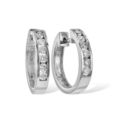 14KT Gold Diamond Earrings