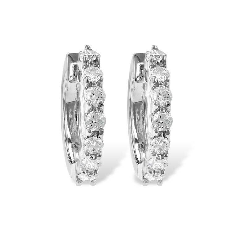 14KT Gold Diamond Earrings