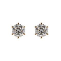 14KT Gold Diamond Earrings
