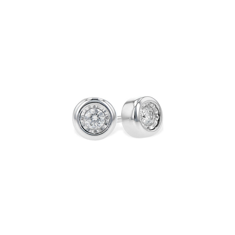 14KT Gold Diamond Earrings