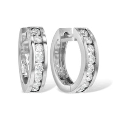 14KT Gold Diamond Earrings