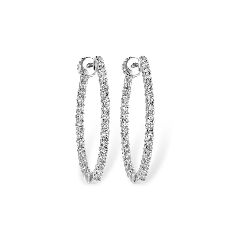 14KT Gold Diamond Earrings
