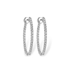 14KT Gold Diamond Earrings