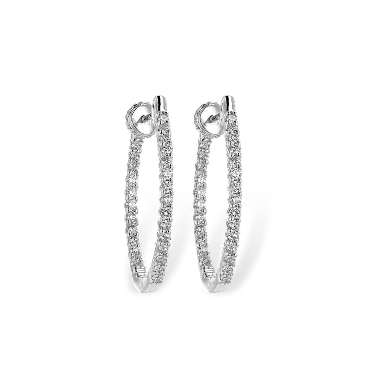 14KT Gold Diamond Earrings