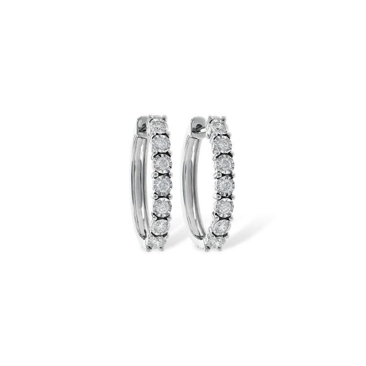 14KT Gold Diamond Earrings