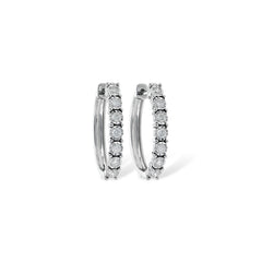 14KT Gold Diamond Earrings