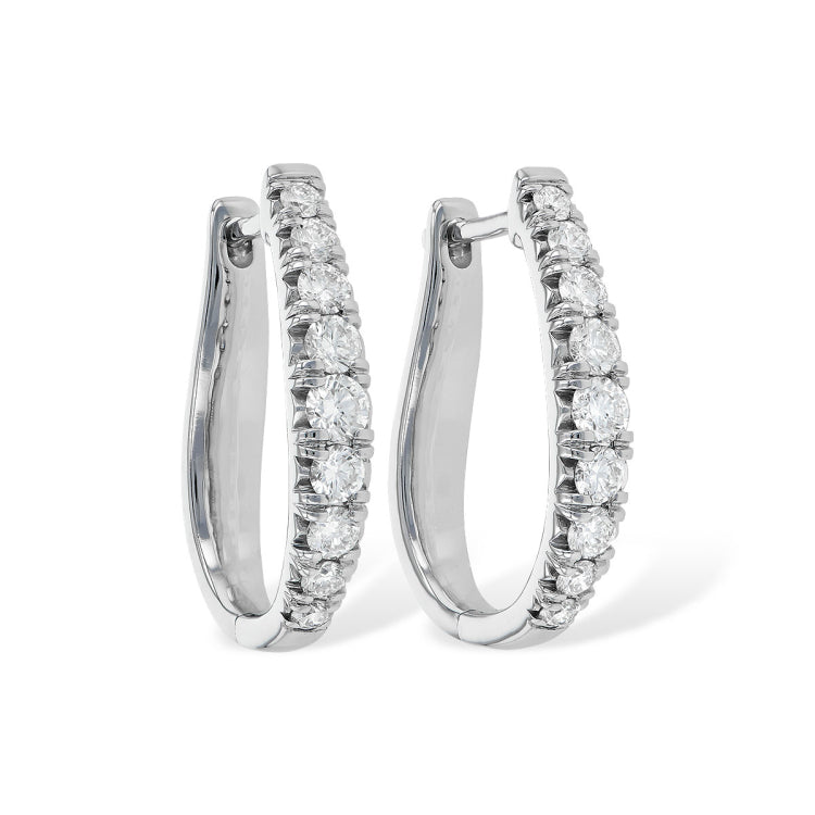 14KT Gold Diamond Earrings