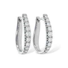 14KT Gold Diamond Earrings