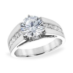 14KT Gold Diamond Semi-Mount Engagement Ring