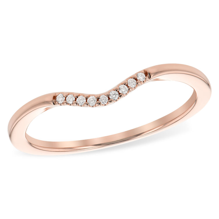 14KT Gold Ladies Diamond Wedding Ring