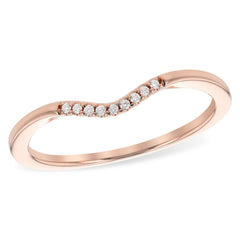 14KT Gold Ladies Diamond Wedding Ring