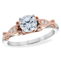 14KT Gold Diamond Semi-Mount Engagement Ring