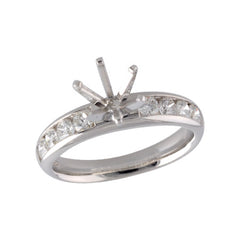 14KT Gold Diamond Semi-Mount Engagement Ring