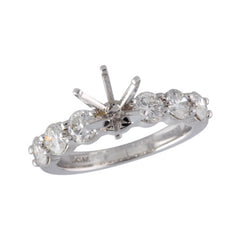 14KT Gold Diamond Semi-Mount Engagement Ring