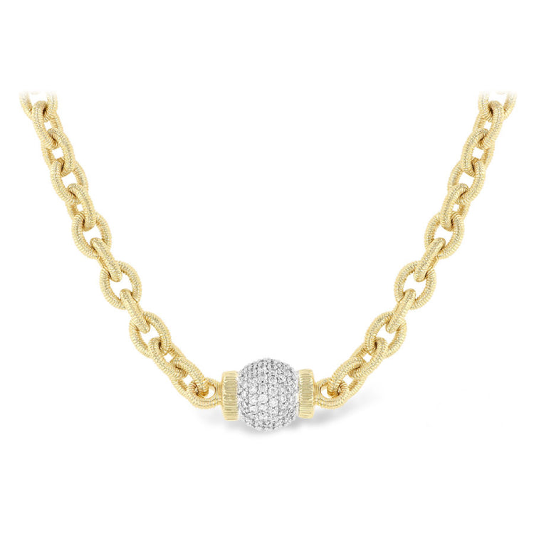 14KT Gold Diamond Necklace