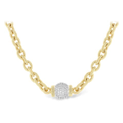 14KT Gold Diamond Necklace