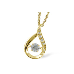 14KT Gold Diamond Necklace