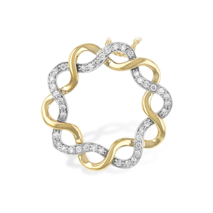 14KT Gold Diamond Necklace