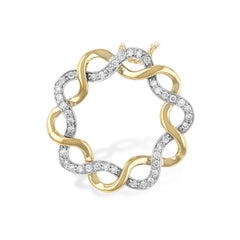 14KT Gold Diamond Necklace