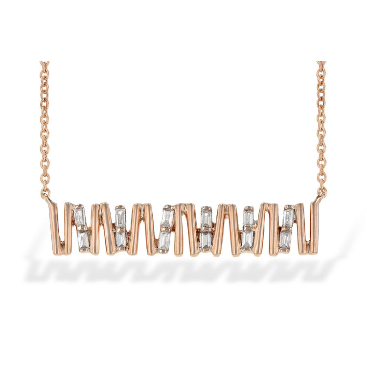 14KT Gold Diamond Necklace