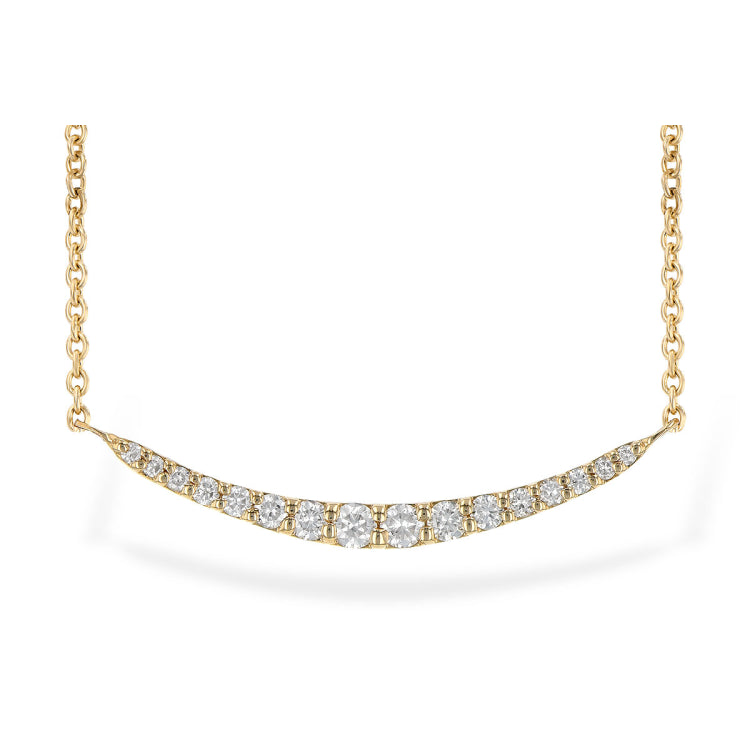 14KT Gold Diamond Necklace