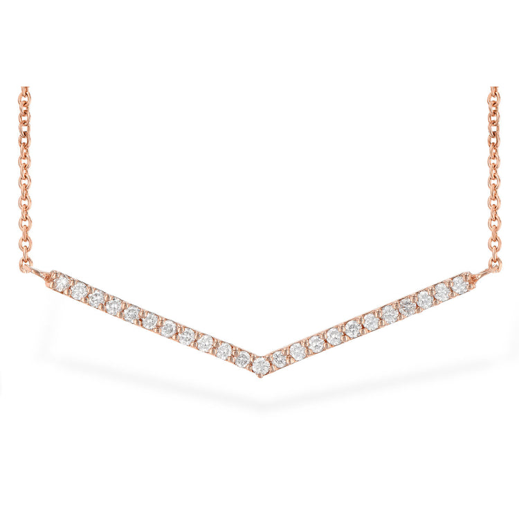 14KT Gold Diamond Necklace