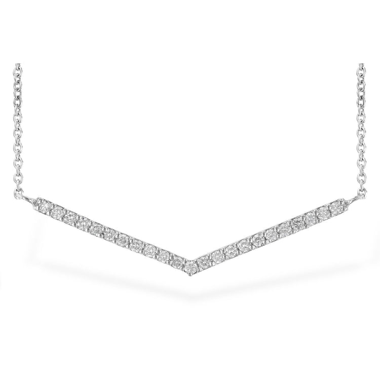 14KT Gold Diamond Necklace