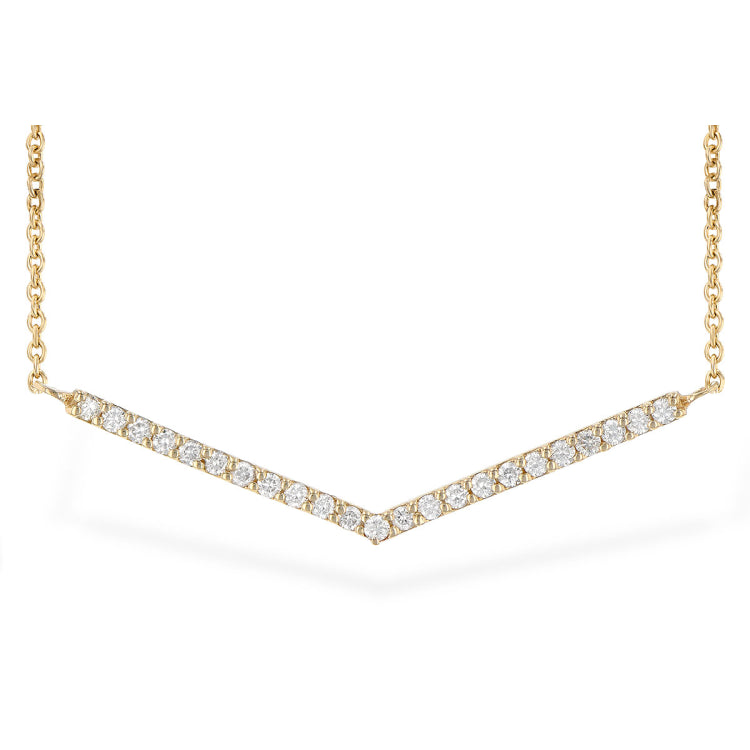 14KT Gold Diamond Necklace