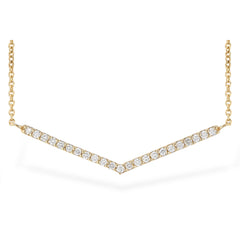 14KT Gold Diamond Necklace